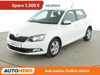 Gebraucht Skoda Fabia Ambition 95 PS (69 kW) 2017 Weiß Kleinwagen