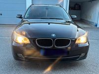 Gebraucht BMW 520 177 PS (130 kW) 2008 Schwarz Kombi