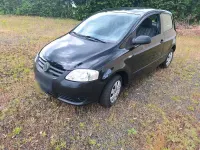 Gebraucht VW Fox 55 PS (40 kW) 2006 Schwarz Kleinwagen