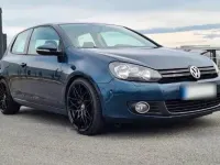 Gebraucht VW Golf VI Highline 122 PS (89 kW) 2009 Blau Kleinwagen