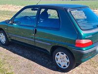 Gebraucht Peugeot 106 60 PS (44 kW) 2001 Grün Kleinwagen