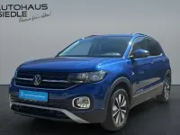 Gebraucht VW T-Cross Move 95 PS (69 kW) 2023 Blau SUV