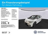 Gebraucht VW ID.3 Pure 110 kW (150 PS) 2021 Weiß Kleinwagen