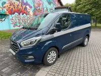 Occasion Ford Transit Custom 84 ch (61 kW) 2020 Bleue Monospace