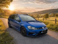 Gebraucht VW Golf VII R 300 PS (220 kW) 2020 Blau Kombi