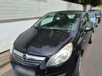 Gebraucht Opel Corsa 2008 Schwarz Kleinwagen