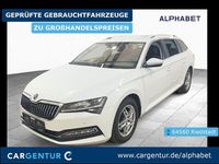 Gebraucht Skoda Superb Style 150 PS (110 kW) 2021 Moonweiß perleffekt Kombi