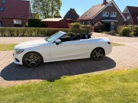 Second-hand Mercedes C220 AMG 170 CP (125 kW) 2017 Alb Cabrio