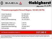 Gebraucht Renault Mégane IV Techno 140 PS (102 kW) 2023 Grau Limousine