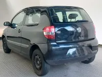 Gebraucht VW Fox Basis 54 PS (39 kW) 2007 Schwarz Kleinwagen