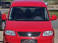 Gebraucht VW Caddy Life 102 PS (75 kW) 2009 Rot Van / Kleinbus