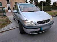Gebraucht Opel Zafira 125 PS (91 kW) 2002 Silber Van / Kleinbus
