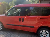 Gebraucht Fiat Doblò 90 PS (66 kW) 2010 Rot Van / Kleinbus
