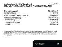 Gebraucht BMW 550e Sport Line 489 PS (359 kW) 2025 Schwarz Limousine