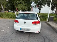 Gebraucht VW Golf VI 80 PS (58 kW) 2009 Weiß Limousine