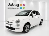 Gebraucht Fiat 500 Lounge 69 PS (50 kW) 2017 Weiß Cabrio