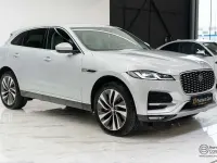 Gebraucht Jaguar F-Pace Luxury 404 PS (297 kW) 2021 Silber SUV