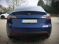 gebraucht Tesla Model Y Long Range*20"schwarz*AHK*DEEP BLUE MET.