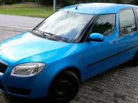 Gebraucht Skoda Roomster 105 PS (77 kW) 2008 Blau Van / Kleinbus