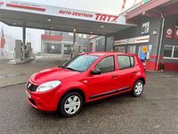 Gebraucht Dacia Sandero Ambiance 75 PS (55 kW) 2009 Rot "passion" Kleinwagen