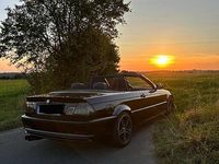 Gebraucht BMW 323 Cabriolet 170 PS (125 kW) 2000 Schwarz Cabrio