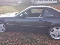 Gebraucht Mercedes SL320 224 PS (164 kW) 1998 Schwarz Cabrio