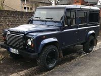 Gebraucht Land Rover Defender SE 122 PS (89 kW) 2008 Blau Kombi
