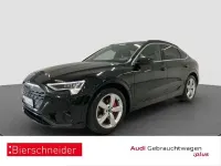 Gebraucht Audi Q8 Sportback e-tron Advanced Plus 300 kW (408 PS) 2024 Mythosschwarz metallic SUV