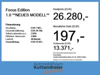 Neu Ford Focus Titanium 155 PS (114 kW) 2026 Agate black Limousine