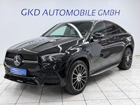Gebraucht Mercedes GLE350 AMG line 272 PS (200 kW) 2021 Schwarz/baltic black Coupé