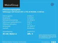 Gebraucht VW Golf VIII Life 116 PS (85 kW) 2025 Mondsteingrau Kombi