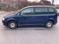 Gebraucht VW Touran 80 PS (58 kW) 2006 Blau Van / Kleinbus