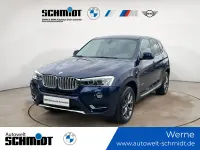 Gebraucht BMW X3 xLine 190 PS (139 kW) 2015 Tiefseeblau SUV