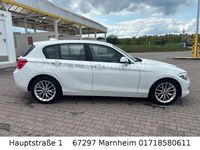 Gebraucht BMW 116 Advantage 116 PS (85 kW) 2015 Weiß Kleinwagen