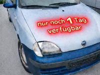 Gebraucht Fiat Seicento 55 PS (40 kW) 2001 Blau Kleinwagen