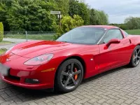 Begagnad Corvette C6 437 HK (321 kW) 2008 Röd Sportkupé