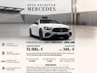 Gebraucht Mercedes E200 AMG 197 PS (144 kW) 2023 Polarweiss Cabrio