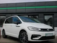 Gebraucht VW Touran Highline 150 PS (110 kW) 2019 Weiß Van / Kleinbus