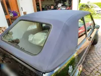 Gebraucht VW Golf Cabriolet 98 PS (72 kW) 1990 Schwarz Cabrio