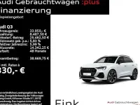 Gebraucht Audi Q3 Comfort 150 PS (110 kW) 2022 Gletscherweiß metallic SUV