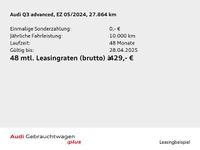 Gebraucht Audi Q3 Ambiente 200 PS (147 kW) 2024 Mythosschwarz metallic SUV