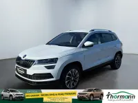 Gebraucht Skoda Karoq Clever 150 PS (110 kW) 2022 Moonweiss SUV
