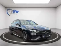 Gebraucht Mercedes C300 AMG line 265 PS (194 kW) 2023 Obsidianschwarz  metallic Kombi