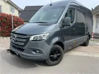 Używany Mercedes Sprinter 163 KM (119 kW) 2018 Szary Van
