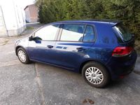 Gebraucht VW Golf VI 85 PS (62 kW) 2008 Blau Kleinwagen