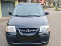 Gebraucht Hyundai Atos 63 PS (46 kW) 2008 Schwarz Kleinwagen