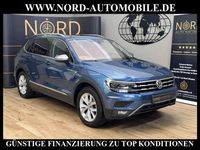 Gebraucht VW Tiguan Allspace Highline 150 PS (110 kW) 2021 Blue silk metallic (metallic) SUV