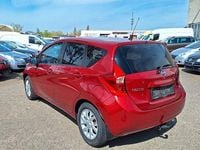 Second-hand Nissan Note Acenta 80 CP (58 kW) 2017 Roșu Hatchback