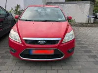 Gebraucht Ford Focus Cabriolet 100 PS (73 kW) 2009 Rot Cabrio