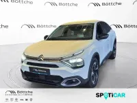 Gebraucht Citroën C4 PureTech 131 PS (96 kW) 2023 Lack weiss banquise/typ aussenverkleidung spiegel flach standard Limousine